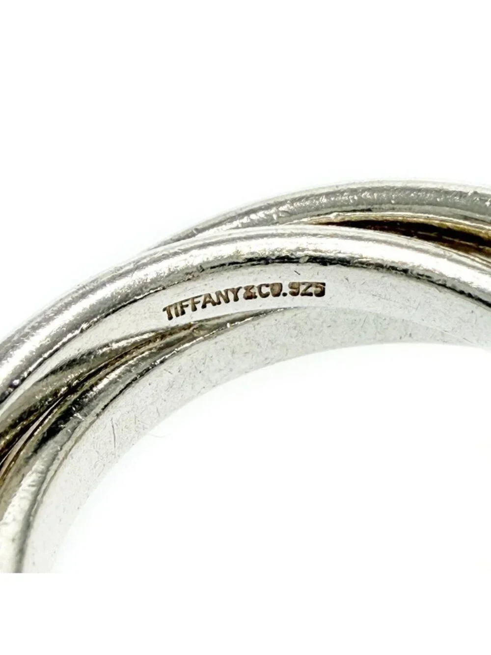 Tiffany & Co Silver Trinity Ring